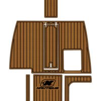 1996 Nautique Correct Craft 210 Super Sport Cockpit