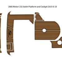 2005 Rinker 232 Swim Platform Cockpit