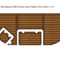 2002 Bayliner 2855 Custom Swim Platform