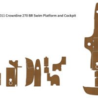 2011 Crownline 270 BR Swim Platform Cockpit