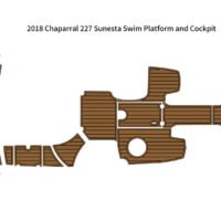 2018 Chaparral 227 Sunesta Swim Platform Cockpit