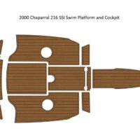 2000 Chaparral 216 SSI Swim Platform Cockpit