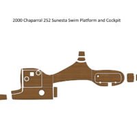 2000 Chaparral 252 Sunesta Swim Platform Cockpit