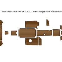 2017-2021 Yamaha AR/SX 210/212X Lounger Swim Platform Cockpit