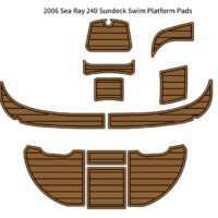 2006 Sea Ray 240 Sundeck Swim Platform