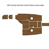 2007 Sea Ray 220 Select Swim Platform Cockpit