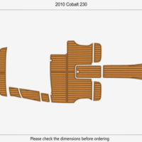 2010 Cobalt 230 Boat Flooring DuraEVA A924